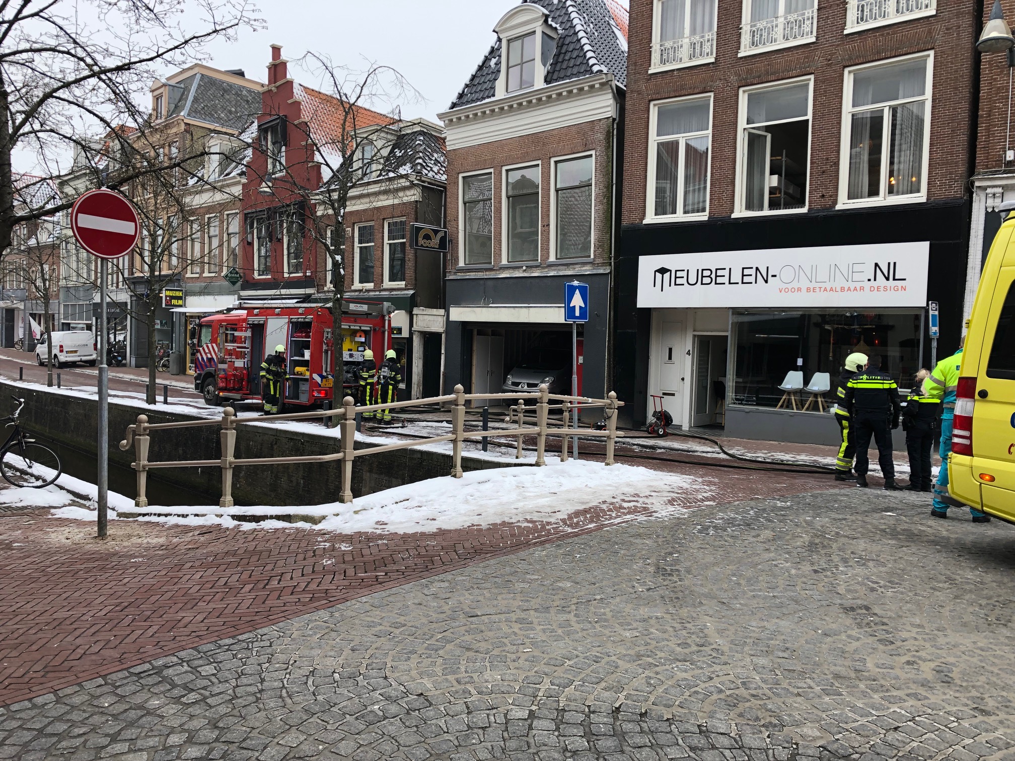 Brand op de Voorstreek