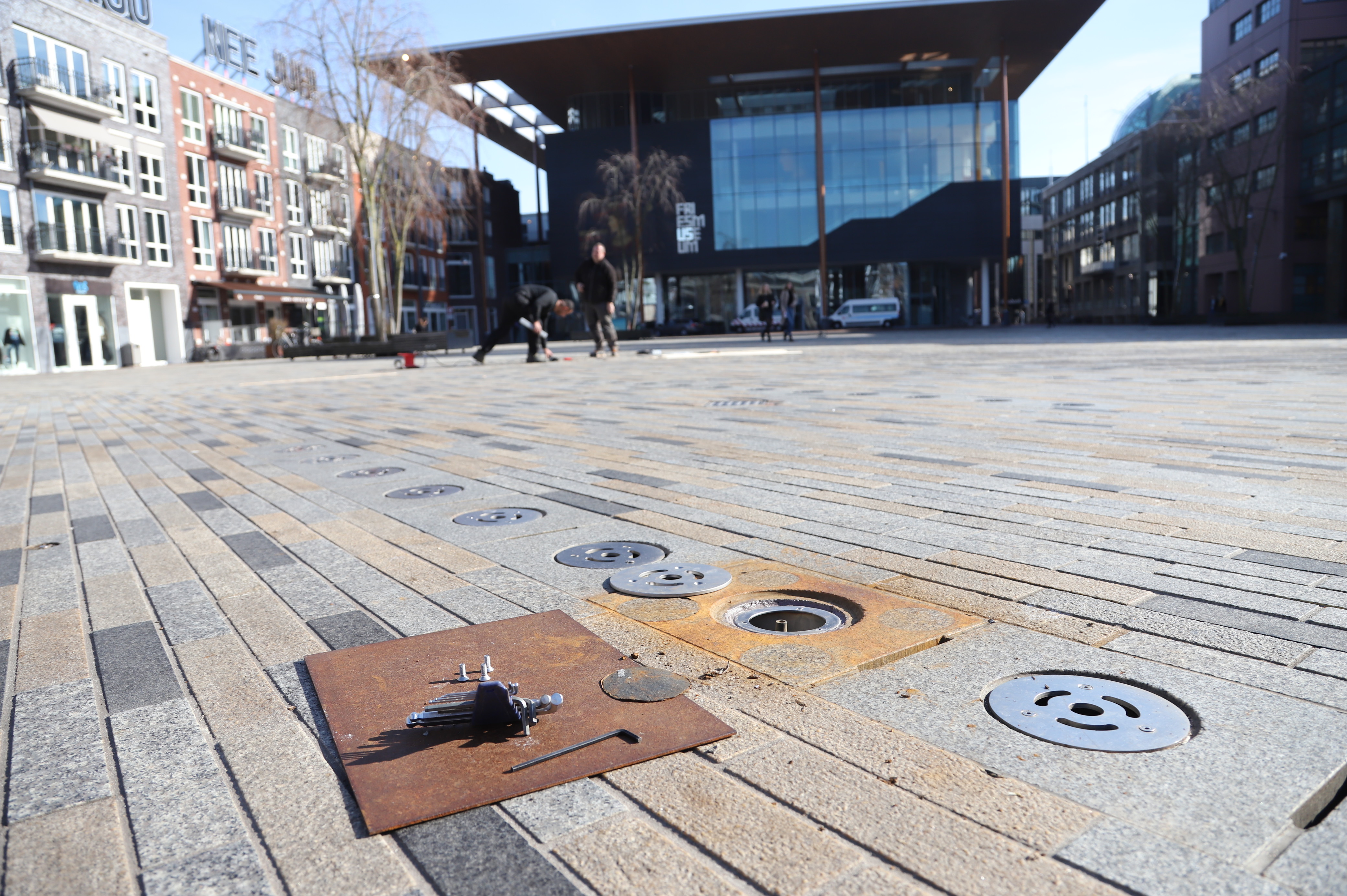 Wilhelminaplein in ere hersteld