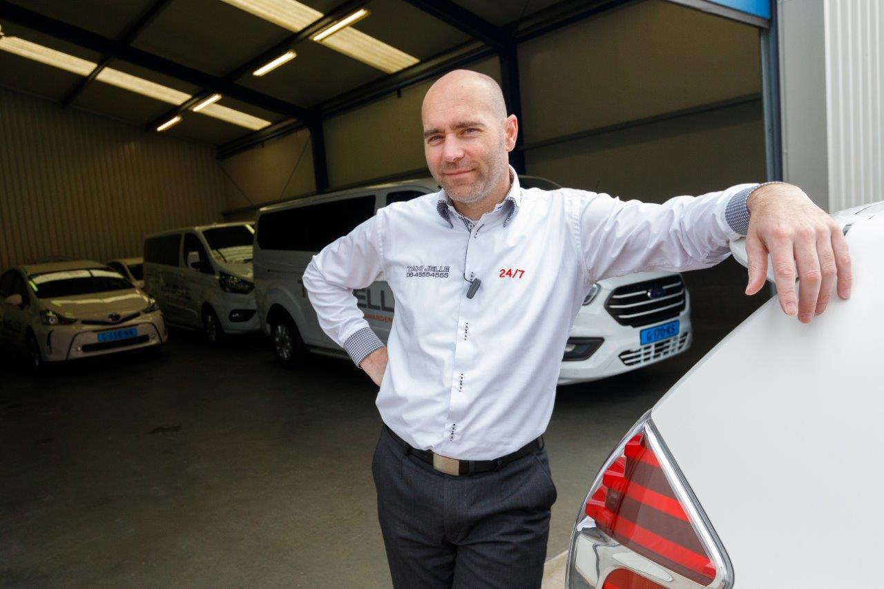 Taxi Jelle doet alles voor een veilig ritje