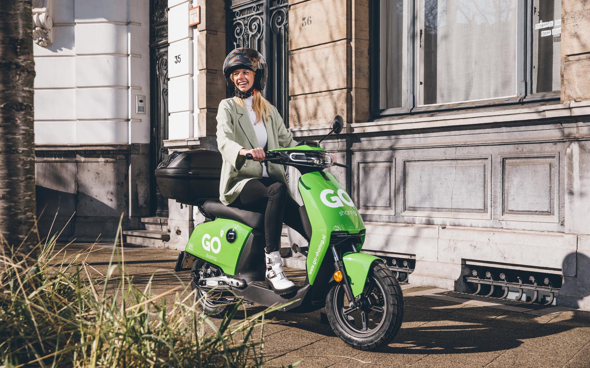 Voorlopig geen groene deelscooters van Go Sharing meer in Leeuwarden