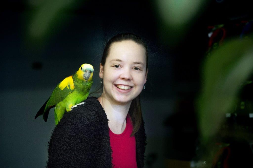 Suah van der Veen werkt met passie en plezier