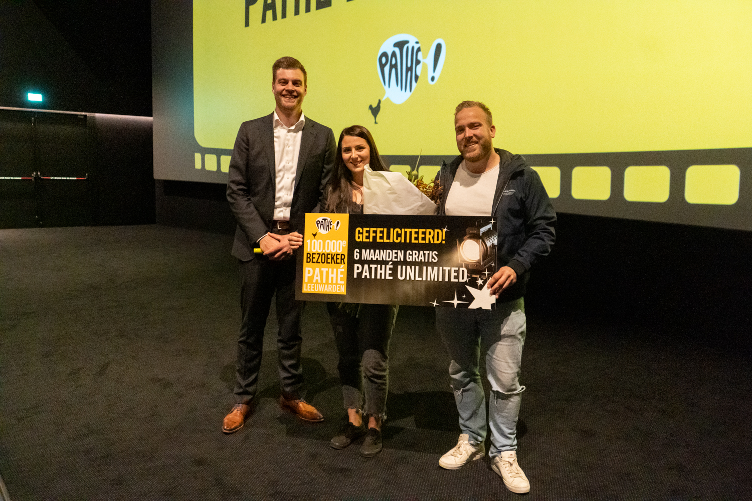 Pathé Leeuwarden verwelkomt 100.000e(!) bezoeker